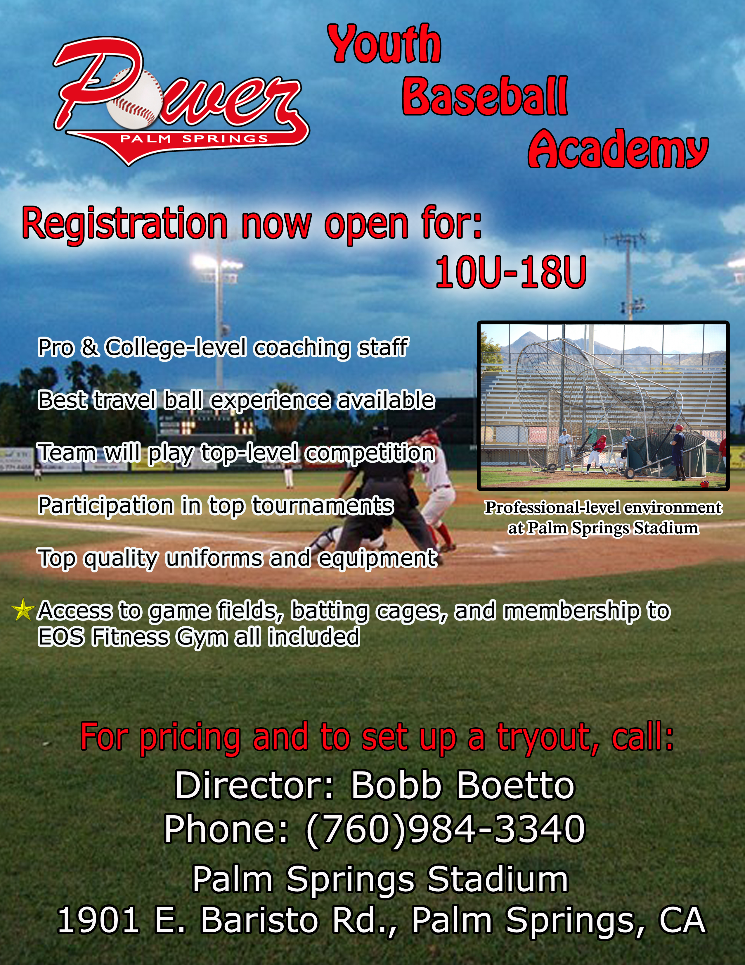 palm springs power baseball 2015 2016 power youth academy 10u 11u 12u 14u high school palm springs power baseball 2015 2016 power youth academy 10u 11u