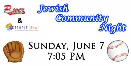 Jewish Community Night! (6/7/15)