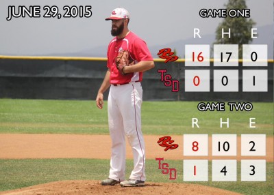 Barker Throws Perfect Game, POWER Sweep Double-Header
