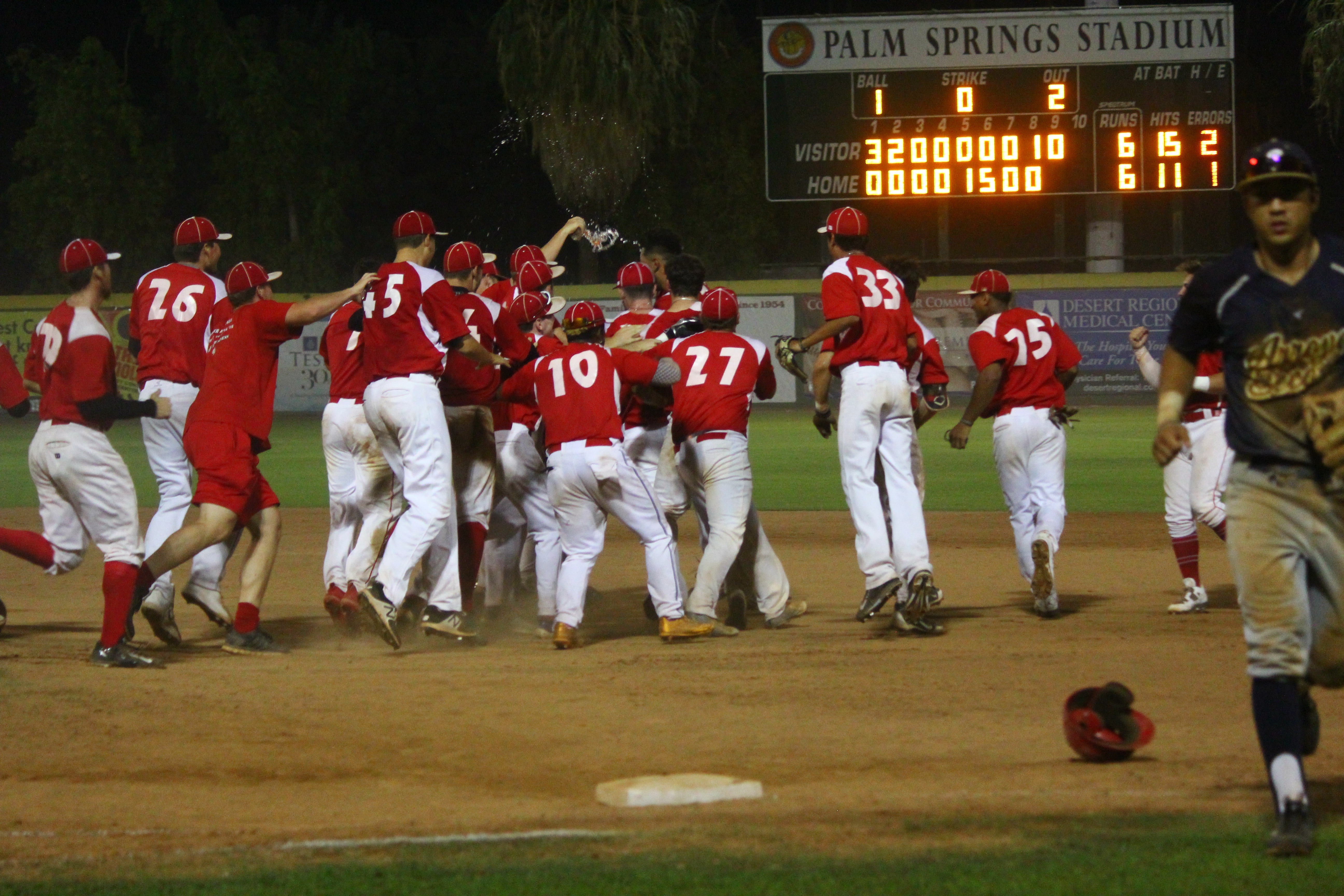 POWER WALK-OFF VICTORY ELIMINATES SENTINELS, WILL FACE FORCE IN SCCBL CHAMPIONSHIP